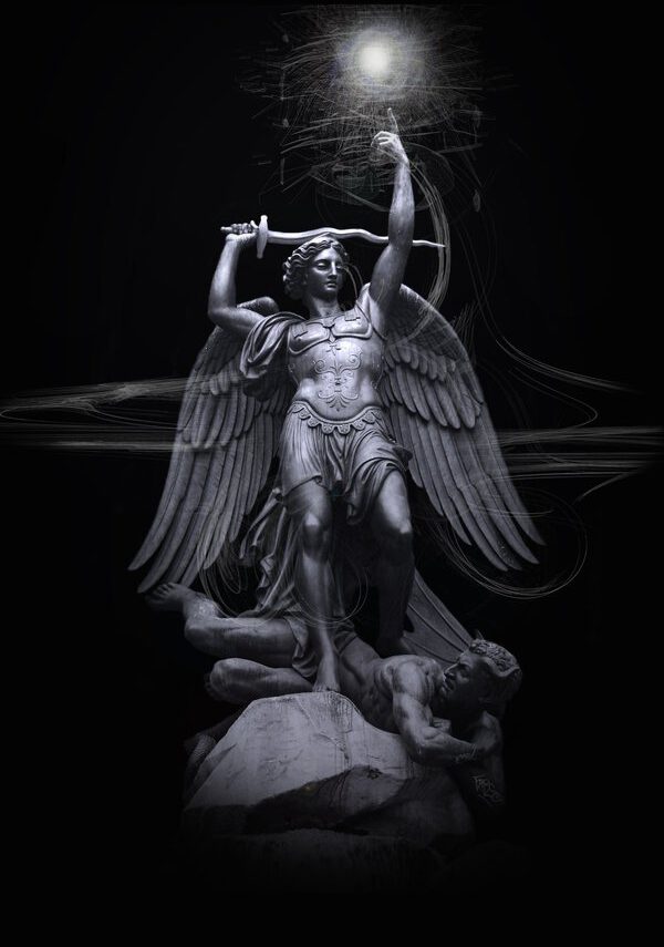 Archangel Michael Victorious Brings Light