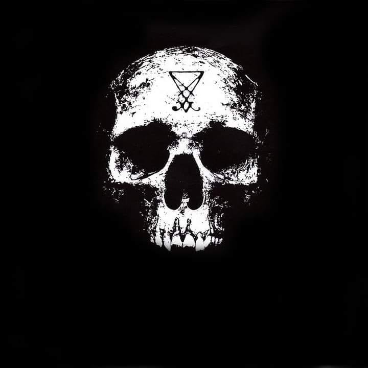 Lucifer's Sigil on a Skull